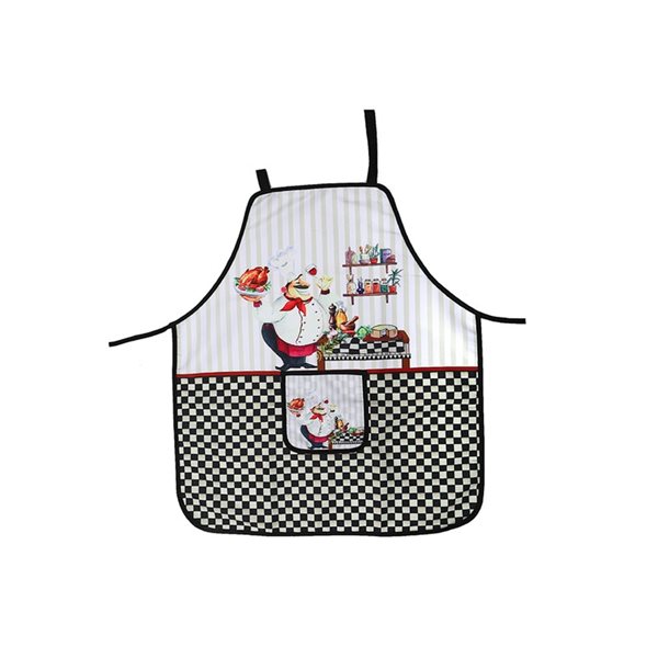 iH casadécor Chef Serving Chicken Cotton Apron - Set of 2