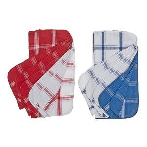 iH casadécor 6-Piece Waffle Dish Cloths - Set of 2