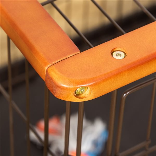 PawHut Lightweight Steel Dog Crate