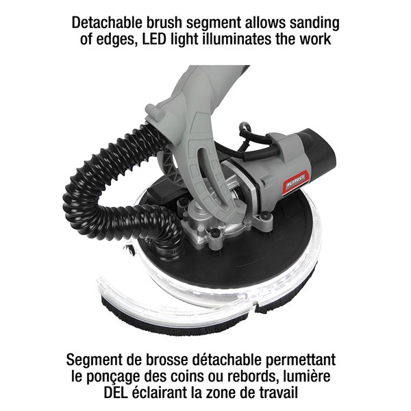 King Industrial 120-volt 5-amp Corded Drywall Variable Speed Sander with Case