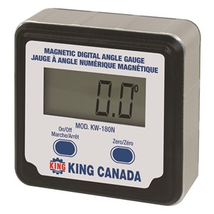 King Canada Magnetic Digital Angle Gauge