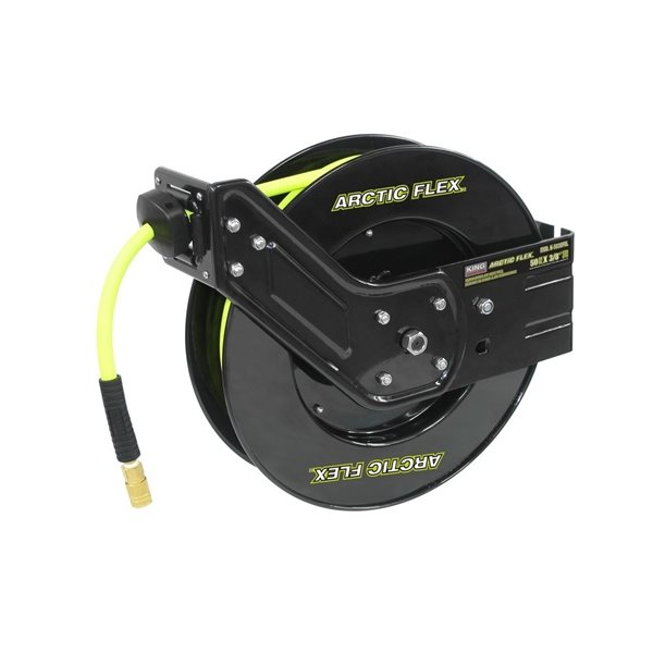 PVC 50-Foot Air Hose Reel with 3/8 Fitting – RODACTOOLS