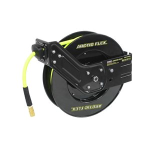 King Canada 3/8-in x 50-ft Retractable Air Hose Reel with Hybrid Polymer