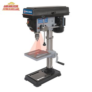 King Canada 10-in Bench Drill Press with Laser Guide