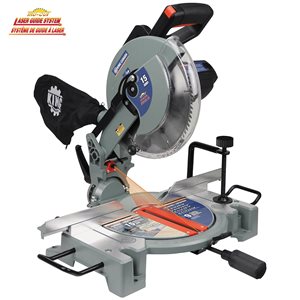 King Canada 10-in Compound Mitre Saw with Laser Guide