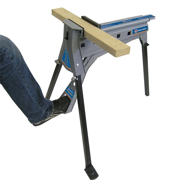 King Canada 35-in x 31.5-in Steel Portable Clamping Workstation (220-lb Capacity)