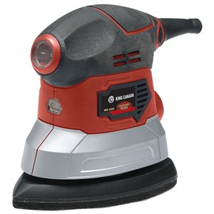 King Canada Performance Plus 110 V 1.2 A Corded Detail Palm Sander