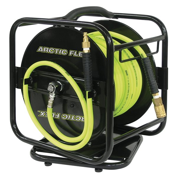 KING INDUSTRIAL King Canada 1/4-in x 100-ft Manual Air Hose Reel with  Hybrid Polymer K-10014FRL