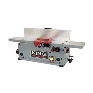 King Canada 6-in Benchtop Jointer with Helical Cutterhead