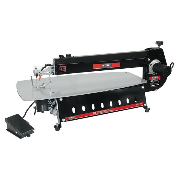 King Canada 30-in 1.3-amp Variable Speed Scroll Saw