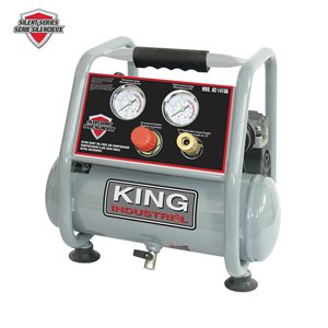 King Canada 3.8 L Ultra-Quiet Oil-Free Air Compressor