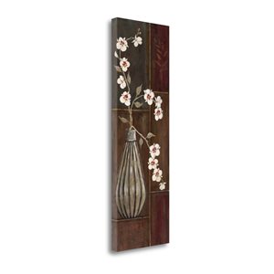 Tangletown Fine Art Delicate Orchids II Frameless 47-in H x 16-in W Floral Canvas Print