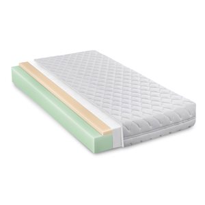 AJD Home 10-in CertiPUR-US® Memory Foam Hypoallergenic Mattress King - White