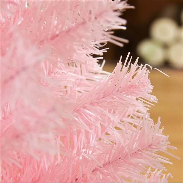 Pink Feather Christmas Tree