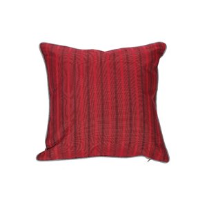 IH Casa Decor Red 18-in x 18-in Square Outdoor Decorative Pillows - Set of 2
