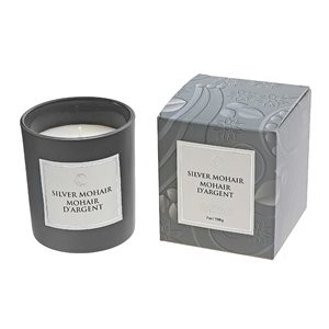 iH casadécor 7-oz. Silver Mohair Jar Candles - Set of 2