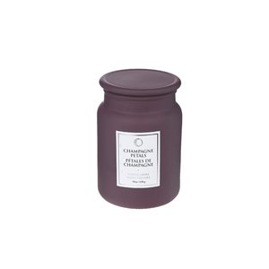 Bougies en pot iH casadécor pétales de champagnes de 19 oz, ensemble de 2