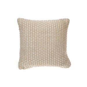IH Casa Decor Taupe 18-in x 18-in Square Indoor Decorative Pillows - Set of 2