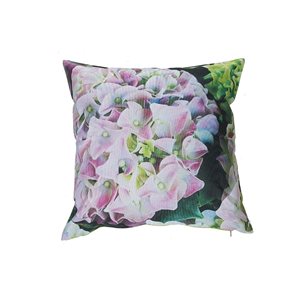 IH Casa Decor Pink 18-in x 18-in Square Outdoor Decorative Pillows (Marlena) - Set of 2