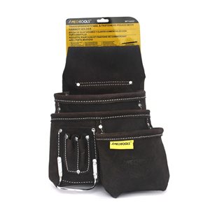 Mech Tools Tradeperson's Nail and Fasteners Pouch with Hammer Holder