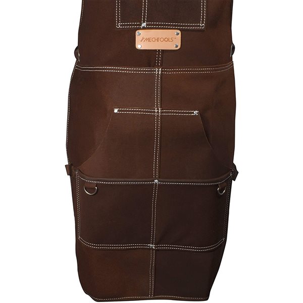 Mech Tools Brown One Size Leather Welding Apron