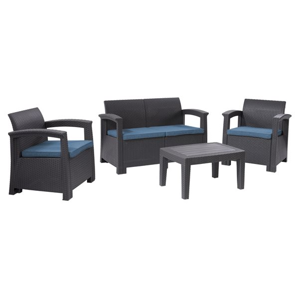 Keter corfu 4 piece cheap set