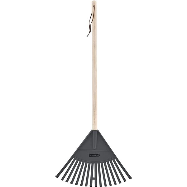 Superio 11-in Black Kids Leaf Rake