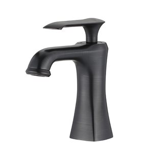 Dornberg Oil-Rubbed Bronze 1-Handle Single Hole Bathroom Sink Faucet