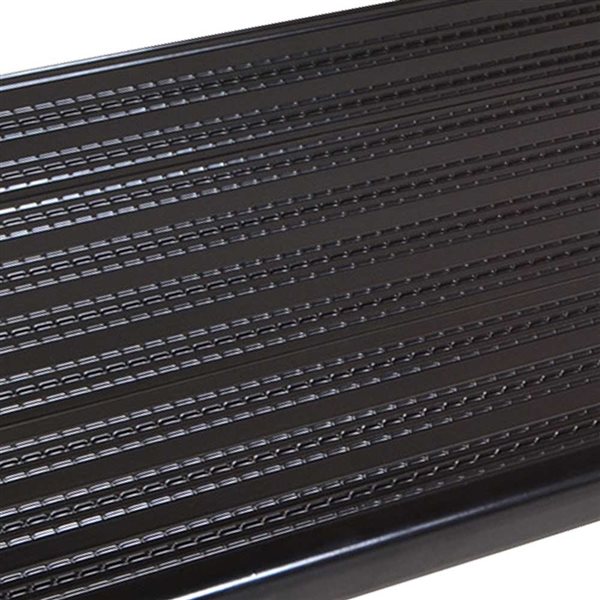 Pylex Collection 10 Black 48-in x 9 3/4-in Stair Tread