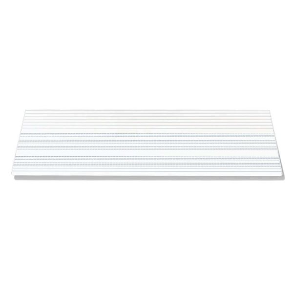 Pylex Collection 11 White 60-in x 11-in Stair Tread