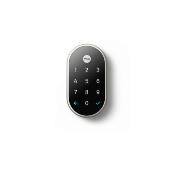 Nest x Yale Smart Lock with Nest Connect - Satin Nickel