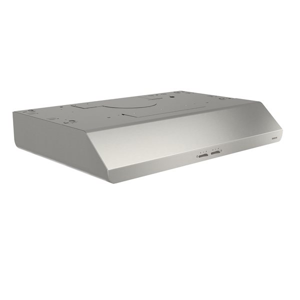 Broan Sahale 30-Inch Convertible Under-Cabinet Range Hood, 300 Max Blower  CFM