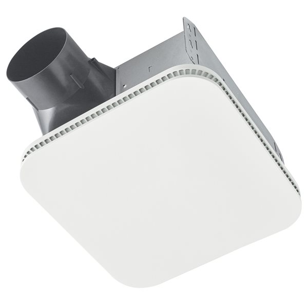 Broan 80 CFM Bathroom Fan With CleanCover Grille Energy Star Certified   331009091 MainImage 001 L 