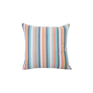 Coussin décoratif Bozanto carré multicolore de 20 po x 20 po