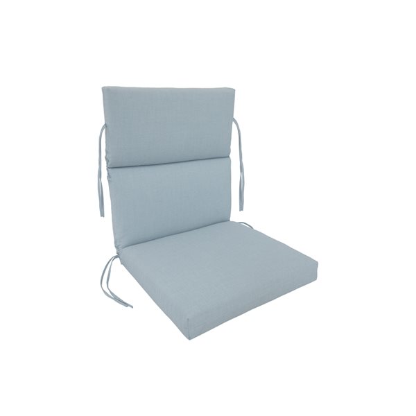 Coussin pour chaise de patio à haut dossier de Bozanto Inc., gris