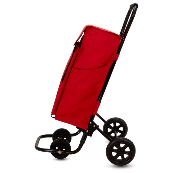 Playmarket Forzudo Duett Red 4-Wheel Shopping Cart