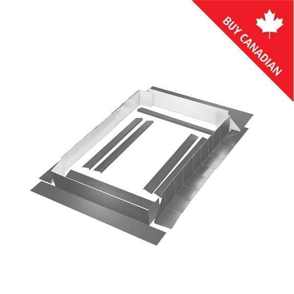 Columbia Curb Mount Flashing Kit for Model 2876 Skylights - Grey