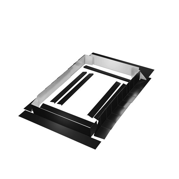 Columbia Curb Mount Flashing Kit for Model 40 Series Skylights - Black