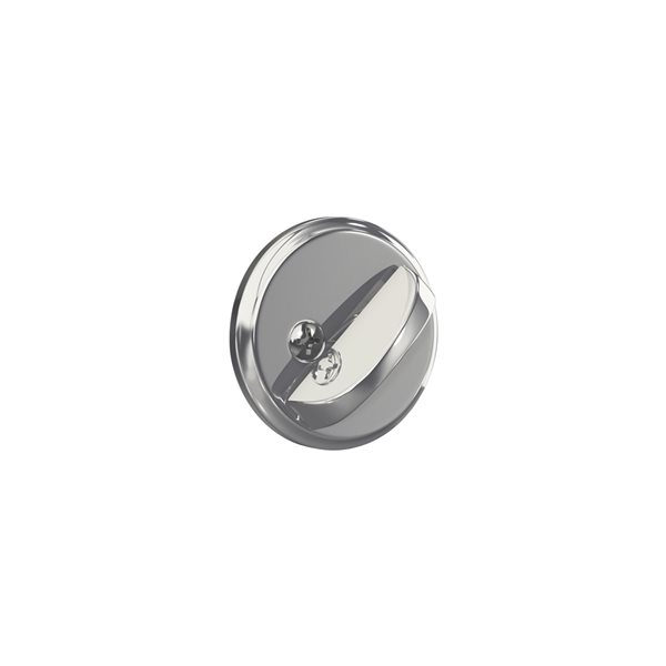 Schlage B Series C Bright Chrome Traditional Single Cylinder Deadbolt