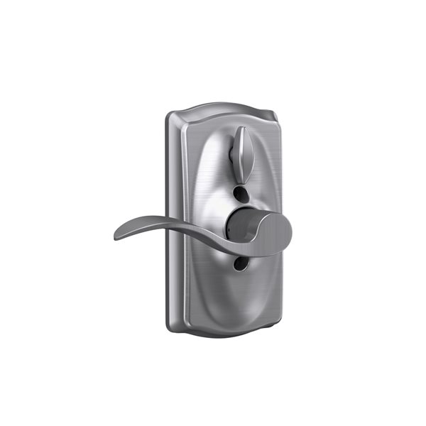 Schlage BE Series Camelot Satin Nickel Single-Cylinder Electronic