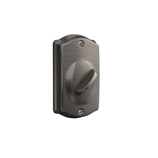 Schlage BE Series Camelot Antique Pewter Single-Cylinder