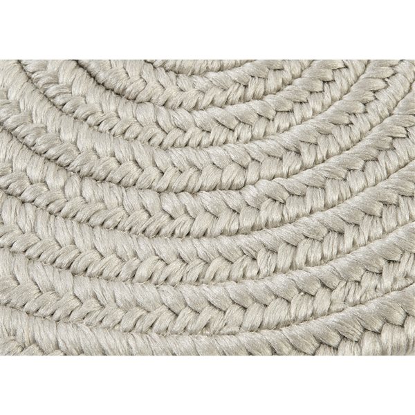 Colonial Mills Boca Raton 3-ft x 3-ft Shadow Round Indoor/Outdoor Solid Area Rug