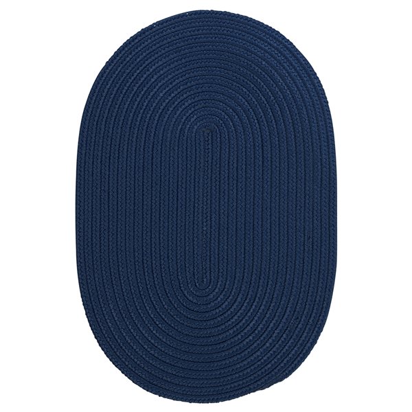 Colonial Mills Boca Raton 3-ft x 5-ft Jasmine Oval Indoor/Outdoor Solid Area Rug