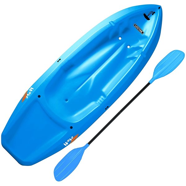 Lifetime 6 ft. Wave Youth Kayak with Paddle, Blue