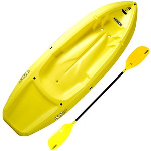 LIFETIME Wave 72-in Youth Kayak with Paddle - Yellow