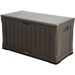 LIFETIME Brown 439 L Outdoor Storage Box