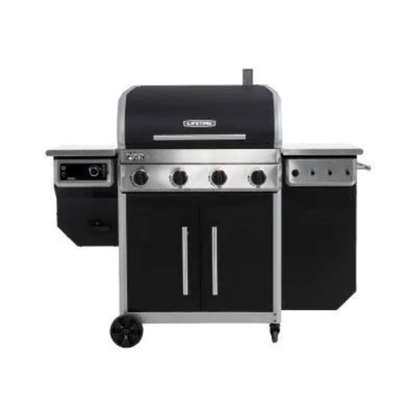 Natural gas hotsell smoker grill