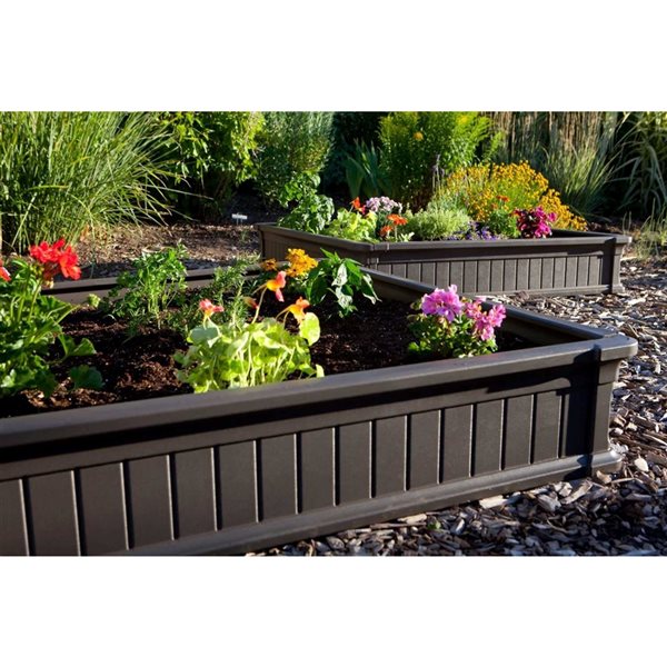LIFETIME Raised 4-ft x 4-ft Garden Box