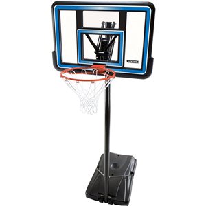 LIFETIME Adjustable Portable 44-in Polycarbonate Basketball Net