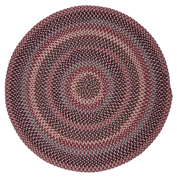 Colonial Mills Boston Common Brick Marketplace 3-ft  Round Indoor Area rug